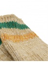 Kapital Happy Heel beige socks with smiley heels EK-1447 BEIGE price