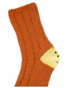 Kapital orange socks with smiley heels EK-1378 ORANGE buy online