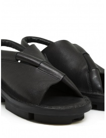 Trippen Density black closed sandal with open toe womens shoes buy online