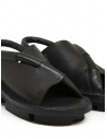 Trippen Density black closed sandal with open toe DENSITY F WAW BLK WAW TC BLK buy online