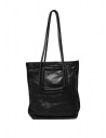 Trippen SQ-Bag b black leather tote bag buy online SQ-BAG B BGL BLK BGL