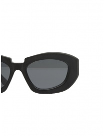 Kuboraum X23 Black Matt matte black oval sunglasses glasses buy online