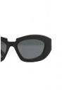 Kuboraum X23 Black Matt matte black oval sunglasses X23 51-17 BM 2GREY buy online