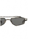 Kuboraum Z23 SM thin sunglasses in hammered metal shop online glasses