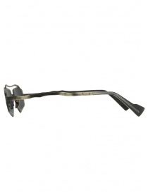 Kuboraum Z23 SM thin sunglasses in hammered metal glasses buy online