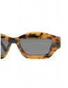 Kuboraum Q6 HX occhiali da sole tartarugati bicolore lenti grigieshop online occhiali