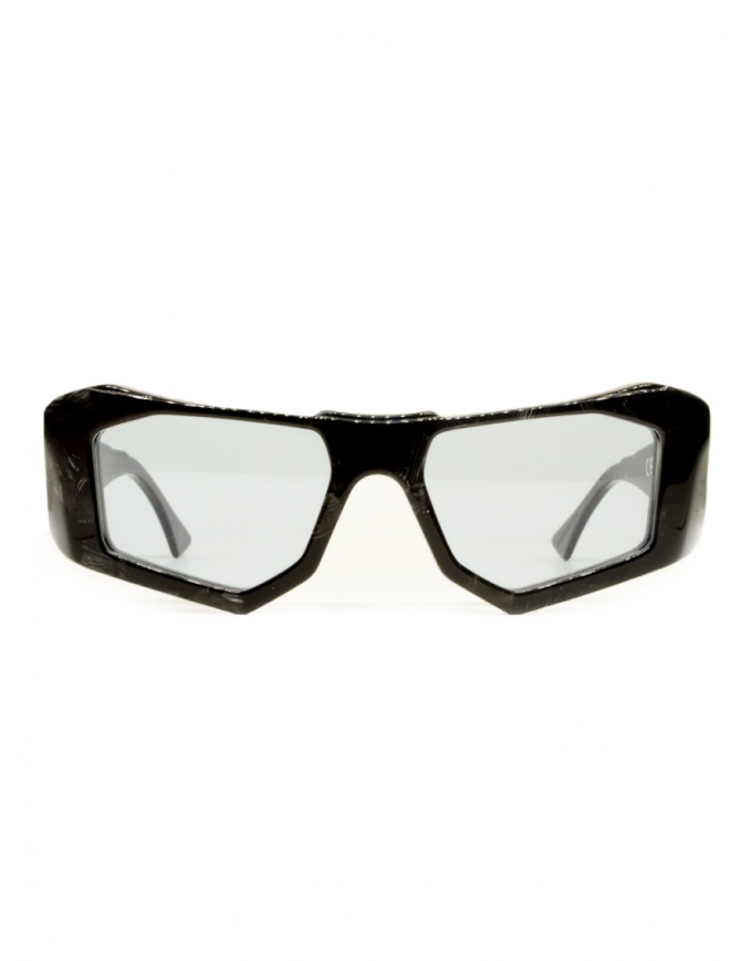 Kuboraum F6 Black Night occhiali da sole con lenti azzurre F6 52-18 BKN BLUE1 occhiali online shopping