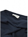 Ma'ry'ya boxy sweater in navy blue cotton YMK44 F9NAVY buy online