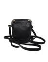 Guidi RT02 mini shoulder bag in black horse leather price RT02 SOFT HORSE FULL GRAIN BLKT shop online