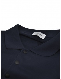 Monobi polo shirt in blue Supima organic cotton mens t shirts buy online