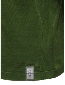 Monobi kiwi green organic cotton knit T-shirt mens t shirts buy online