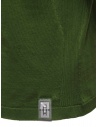 Monobi kiwi green organic cotton knit T-shirt 15391517 VERDE 27523 buy online
