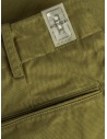 Monobi chino in bio gabardine verde ranashop online pantaloni uomo