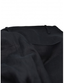 Label Under Construction pantaloni in lino neri pantaloni uomo prezzo