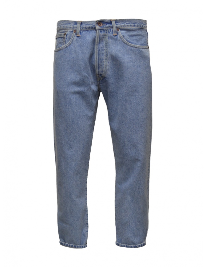 Monobi Terse jeans in denim indaco chiaro in cotone organico 15383150 TERSE DENIM jeans uomo online shopping