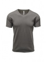 Label Under Construction t-shirt in maglia di cotone grigia acquista online 43YMTS12 ZER2/MG-ML MED.GREY-M