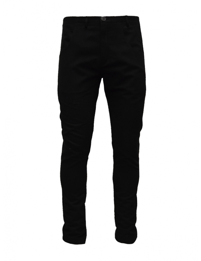 Label Under Construction black pants 43FMPN169 VAL/BK BLACK mens trousers online shopping