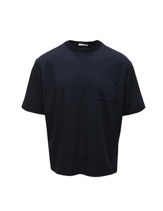 Monobi Icy Touch T-shirt blu navy con taschino 15448149 BLU NAVY 5020 t shirt uomo online shopping