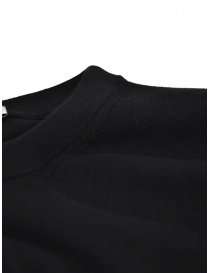 Monobi T-shirt in maglia di cotone organico nera t shirt uomo prezzo