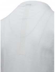 Monobi white T-shirt in organic cotton knit price