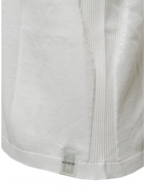Monobi white T-shirt in organic cotton knit mens t shirts buy online