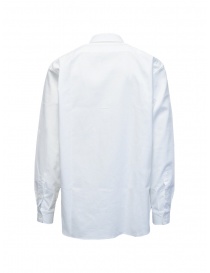 Cellar Door Mark camicia bianca a nido d'ape manica lunga camicie uomo acquista online