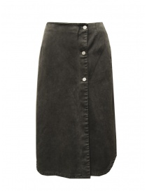 Cellar Door Ganny grey denim skirt online