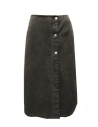 Cellar Door Ganny grey denim skirt buy online GANNY NERO SF701 99