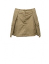 Cellar Door tobacco colored cargo mini skirt buy online KELLY TOBACCO BWN RF672 05