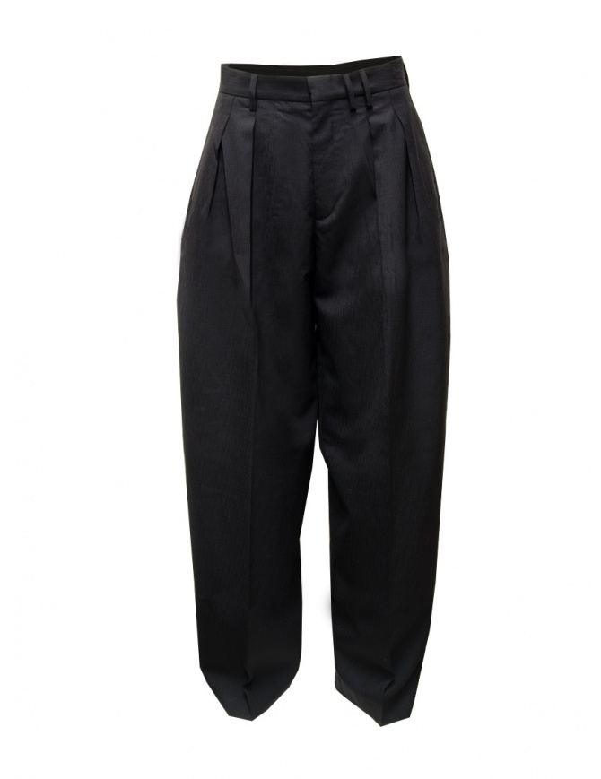 Cellar Door Frida wide black trousers with pleats FRIDA BLACK BEAUTY RW669 99 womens trousers online shopping