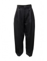 Cellar Door Frida wide black trousers with pleats buy online FRIDA BLACK BEAUTY RW669 99