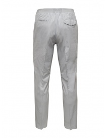 Cellar Door Ciak ice grey cotton pants with elastic