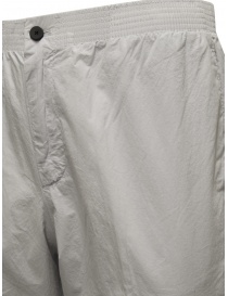 Cellar Door Ciak pantaloni in cotone grigio ghiaccio con elastico prezzo