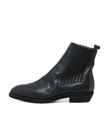 Guidi VG06BE black Chelasea ankle boot in horse leather