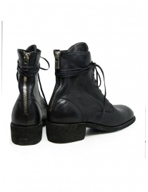 Guidi 795BZX black ankle boot with rear zip and laces price