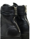 Guidi 795BZX black ankle boot with rear zip and laces shop online mens shoes