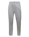 Cellar Door Modlu pantaloni grigio chiaro classici maschili acquista online MODLU HIGH-RISE RW348 92