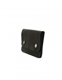 Guidi WT02 portafoglio nero in in pelle di canguro pressata prezzo
