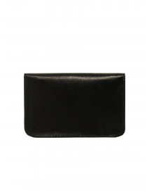 Guidi WT02 black wallet in pressed kangaroo leather wallets buy online
