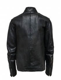 Carol Christian Poell LM/2700 black bison leather jacket with double zipper price
