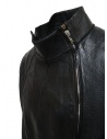 Carol Christian Poell LM/2700 black bison leather jacket with double zipper LM/2700-IN BIAS-PTC/010 buy online
