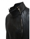 Carol Christian Poell LM/2700 giacca in pelle di bisonte nera con doppia zip LM/2700-IN BIAS-PTC/010 acquista online