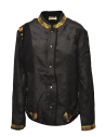 Commun's mandarin shirt in black silk buy online C111C BLACK