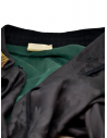 Commun's mandarin shirt in black silk price C111C BLACK shop online