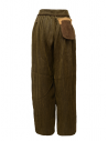 Commun's wide brown pants with caramel edges shop online womens trousers