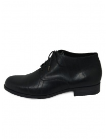 Petrosolaum black leather Derby boot buy online