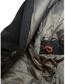 Parajumpers Easy piumino lungo liscio nero con cappuccio giubbini uomo prezzo