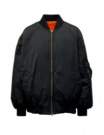 Womens jackets online: Parajumpers Bomb black-orange reversible bomber jacket