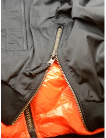 Parajumpers Bomb giacca bomber reversibile nera-arancio acquista online prezzo