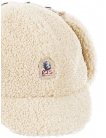 Parajumpers Power Jockey white plush sherpa hat hats and caps buy online